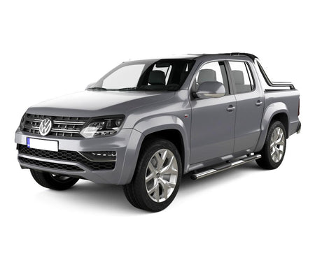 Protection de seuil de porte en acier inoxydable Volkswagen Amarok fabrication 08.2010 - présent, carrosserie pick-up