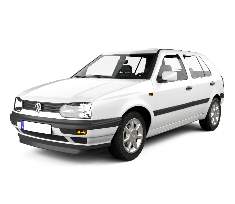 Tapis de voiture Volkswagen Golf 3 fabrication 1992 - 1997, carrosserie berline