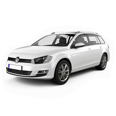Protection de seuil de porte en acier inoxydable Volkswagen Golf 7 fabrication 09.2013 - 06.2020, carrosserie break