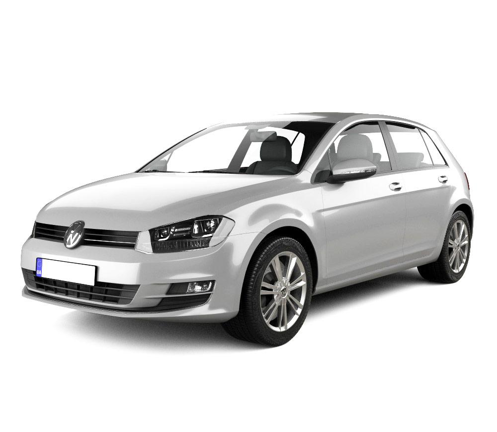 Protection seuil de coffre Volkswagen Golf 7 fabrication 10.2012 - 12.2019, carrosserie berline