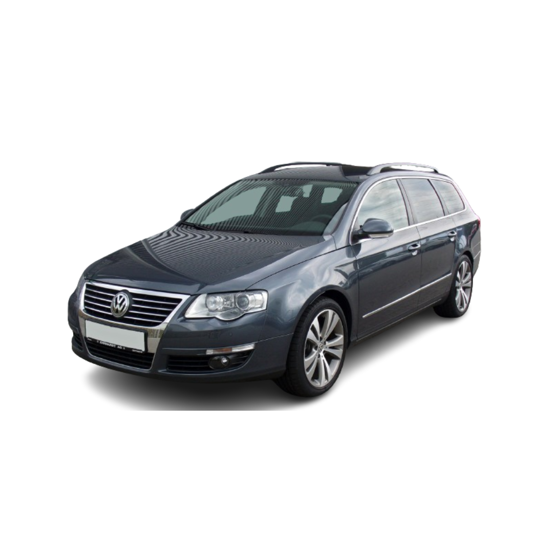 Protection de seuil de porte en acier inoxydable Volkswagen Passat B6 fabrication 2005 - 09.2010, carrosserie break