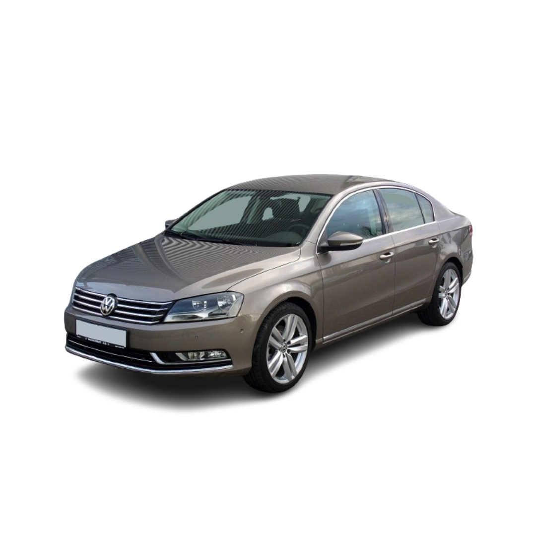 Protection de seuil de porte en acier inoxydable Volkswagen Passat B7 fabrication 09.2010 - 11.2014, carrosserie sedán
