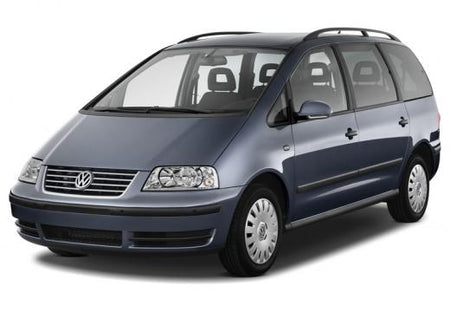 Protection de seuil de porte en acier inoxydable Volkswagen Sharan I fabrication 1995 - 08.2010, carrosserie van