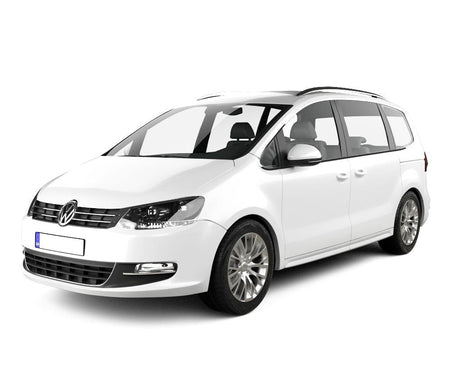 Protection de seuil de porte en acier inoxydable Volkswagen Sharan II fabrication 09.2010 - présent, carrosserie van