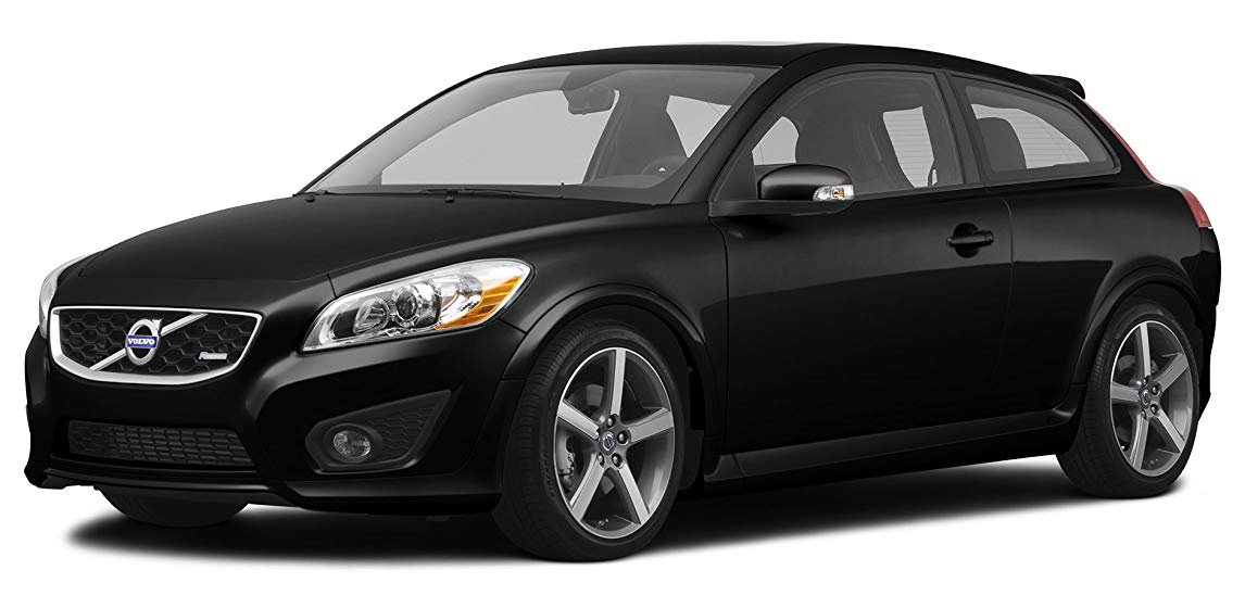 Protection de seuil de porte en acier inoxydable Volvo C30 fabrication 2006 - 12.2012, carrosserie berline