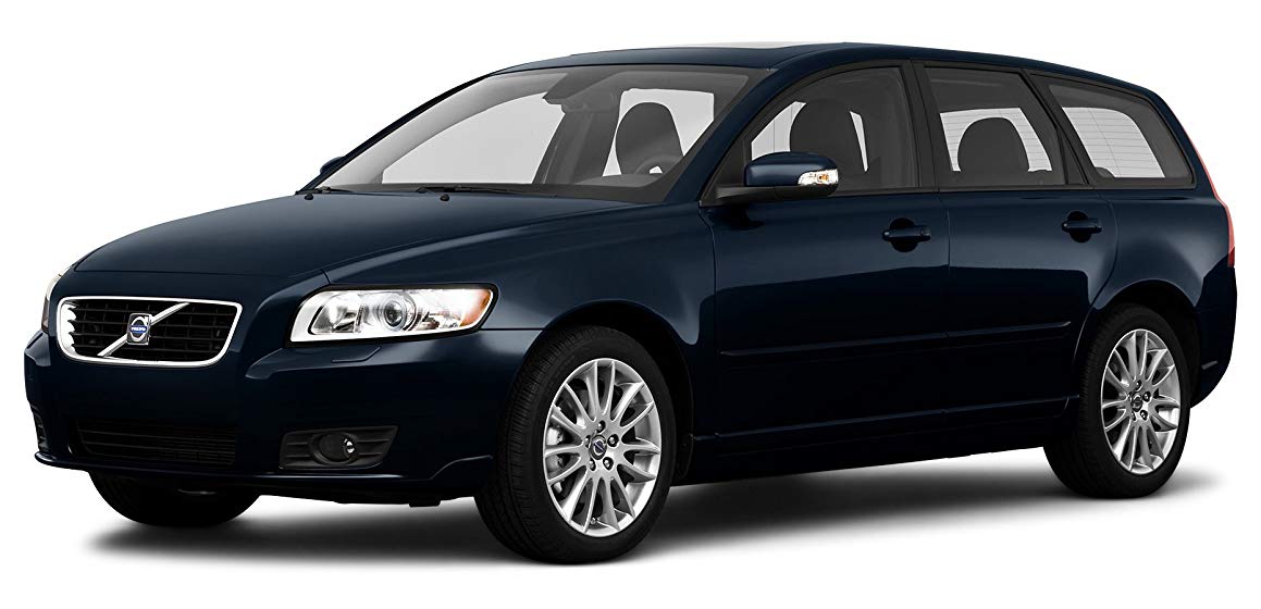 Protection de seuil de porte en acier inoxydable Volvo V50 fabrication 2004 - 05.2012, carrosserie break