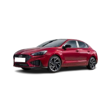 Tapis avec bords relevés Hyundai I30 III MHEV fabrication 2021 - présent, carrosserie sportback