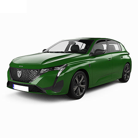 Tapis avec bords relevés Peugeot 308 III Plug-in Hybrid fabrication 12.2021 - présent, carrosserie berline