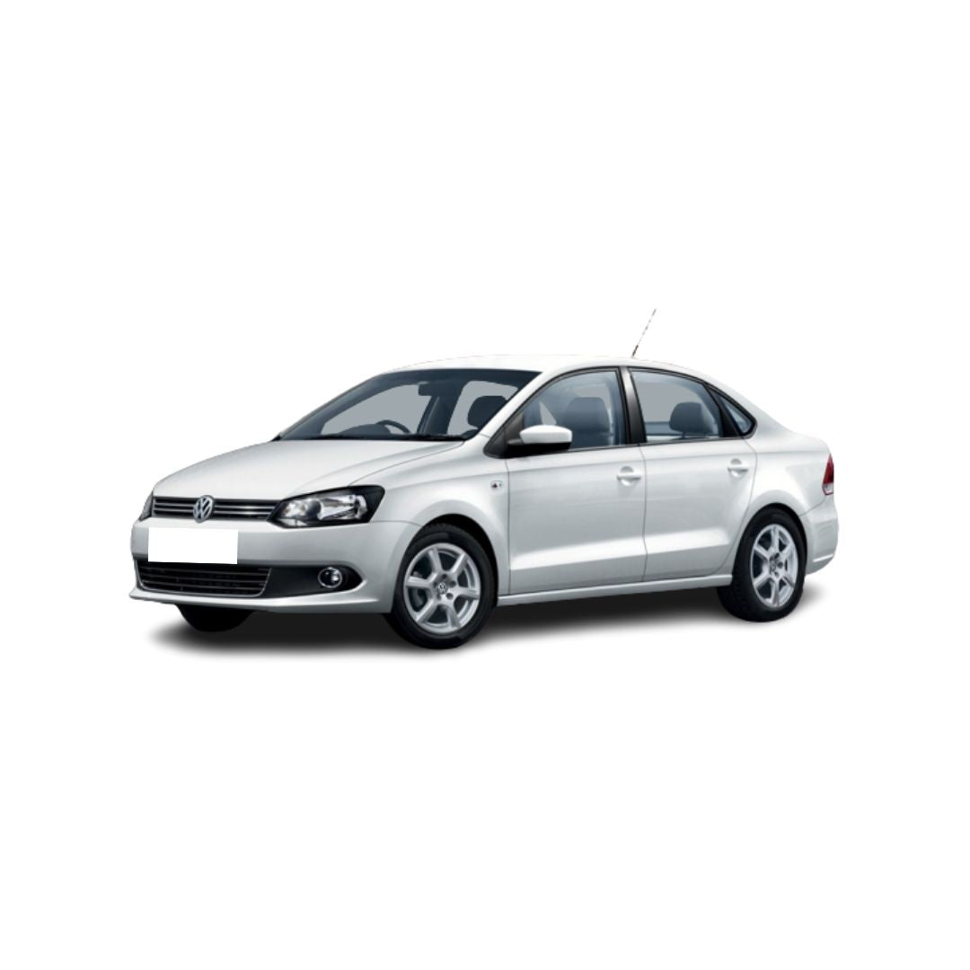 Protection de seuil de porte en acier inoxydable Volkswagen Polo V fabrication 05.2009 - 09.2017, carrosserie sedán