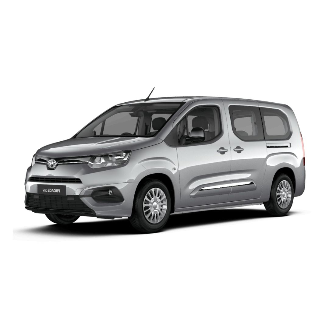 Tapis avec bords relevés Toyota Proace City Verso fabrication 03.2020 - présent, carrosserie van