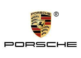 Protection de seuil de porte en acier inoxydable Porsche