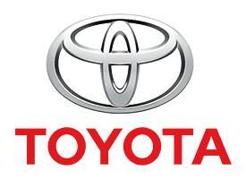 Protection de seuil de porte en acier inoxydable Toyota