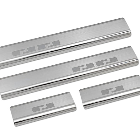 Protection de seuil de porte en acier inoxydable Citroen C3 IV, fabrication 04.2024 -présent, carrosserie berline | 08-1162