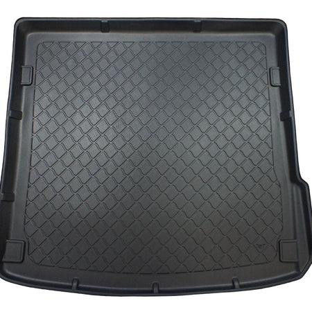 Tapis de coffre Audi Q7 4L, carrosserie suv, fabrication 03.2006 - 05.2015, 5-7 places, 3 ème rangée abaissée | 192033GRD