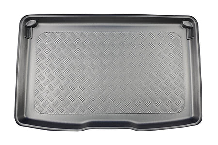 Tapis de coffre Dacia Sandero Stepway Sandero III Stepway, carrosserie berline, fabrication 01.2021 - présent, coffre supérieur, sans plancher réglable en hauteur | 193062BSC
