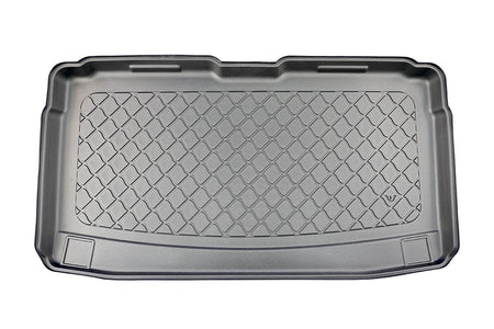Tapis de coffre Volkswagen Caddy, carrosserie van, fabrication 11.2020 - présent, caddy, trendline, comfortline, highline, 7 places, derriere 3e rangée de sieges | 193891GRD