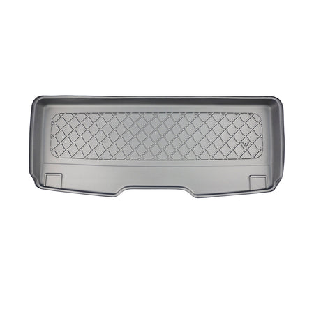 Tapis de coffre Volkswagen T7 Multivan eHybrid PHEV, carrosserie van, fabrication 10.2021 - présent, empattement court, derriere 3e rangée de sieges | 193893GRD