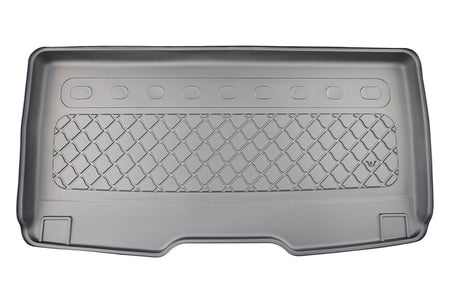 Tapis de coffre Volkswagen T7 Multivan, carrosserie van, fabrication 2022 - présent, empattement long, derriere 3e rangée de sieges | 193894GRD