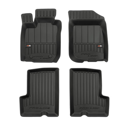 Tapis avec bords relevés Dacia Duster I, fabrication 2010 - 12.2017, carrosserie suv avant facelift de 2014 | 3D407152