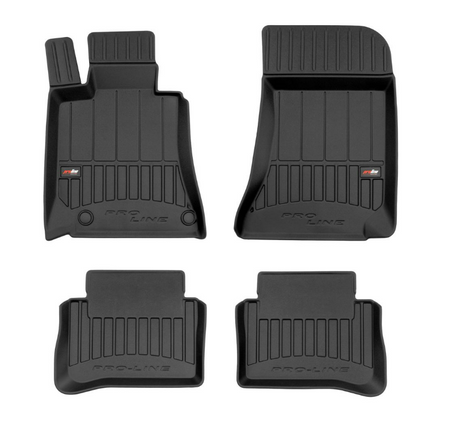 Tapis avec bords relevés Mercedes CLS II, fabrication 2010 - 2018, carrosserie coupé | 3D407916