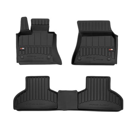Tapis avec bords relevés BMW X5 F15, fabrication 10.2013 - 10.2018, carrosserie suv | 3D408463