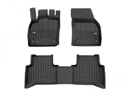 Tapis avec bords relevés Volkswagen Touran II, fabrication 09.2015 - présent, carrosserie van | 3D409804