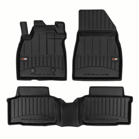 Tapis avec bords relevés Dacia Duster III LPG, fabrication 06.2024 - présent, carrosserie suv ne correspond pas au modèle 4x4 et mhev | 3D420830