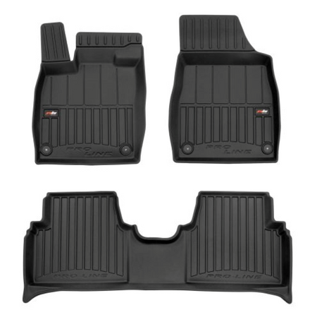 Tapis avec bords relevés Volkswagen ID .3, fabrication 11.2019 - présent, carrosserie berline | 3D426535