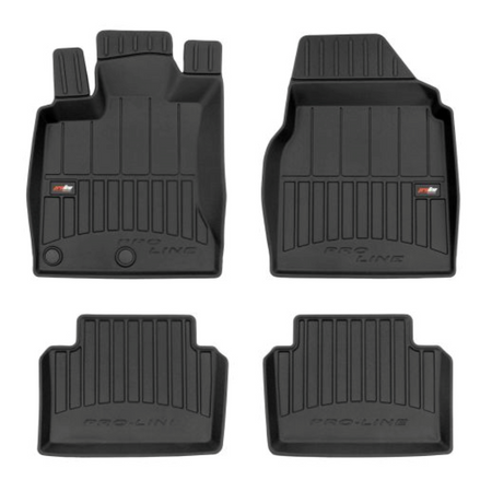 Tapis avec bords relevés Nissan Qashqai I, fabrication 02.2007 - 01.2014, carrosserie suv ne correspond pas au modèle tekna | 3D426733