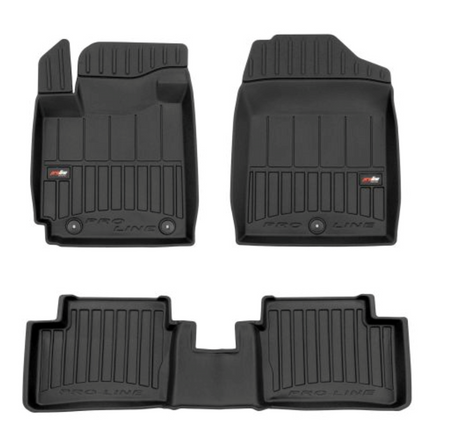 Tapis avec bords relevés Kia Picanto III, fabrication 04.2017 - présent, carrosserie berline | 3D426795