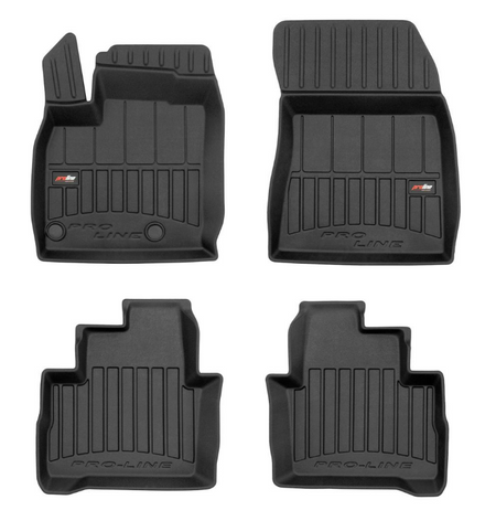 Tapis avec bords relevés Nissan Qashqai III, fabrication 06.2021 - présent, carrosserie suv | 3D427044