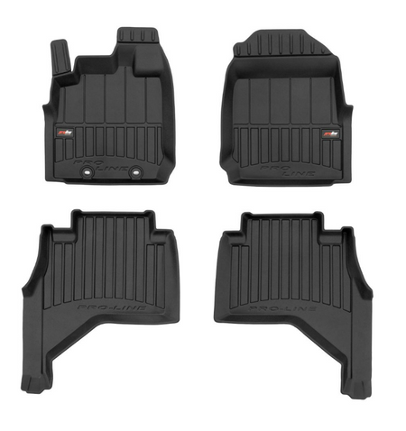 Tapis avec bords relevés Isuzu D-Max, fabrication 01.2021 - présent, carrosserie pick-up cabine double | 3D427051