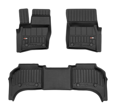 Tapis avec bords relevés Land Rover Defender 110, fabrication 2020 - présent, carrosserie suv l663 | 3D427136