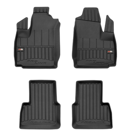 Tapis avec bords relevés Fiat Doblo I, fabrication 2001 - 2010, carrosserie van | 3D427242