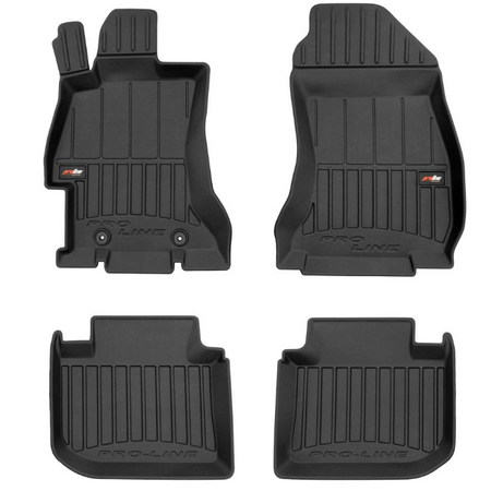 Tapis avec bords relevés Subaru XV I, fabrication 01.2012 - 2017, carrosserie suv | 3D427259