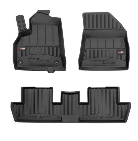 Tapis avec bords relevés Peugeot 3008 I, fabrication 05.2009 - 10.2016, carrosserie berline | 3D427273