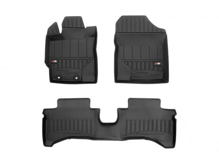 Tapis avec bords relevés Toyota Yaris III Hybrid, fabrication 09.2011 - 08.2020, carrosserie berline | 3D428867