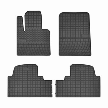Tapis de voiture Hyundai Santa Fe III, fabrication 09.2012 - 07.2018, carrosserie suv 1 et 2 ème file de sièges | ET546047