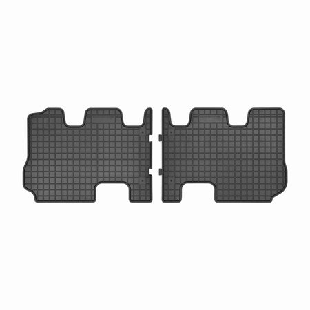 Tapis de voiture Hyundai Santa Fe III facelift, fabrication 2015 - 2018, carrosserie suv 3 ème file de sièges | ET546528