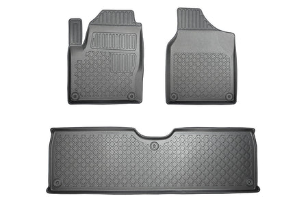 Tapis avec bords relevés Ford Galaxy I, fabrication 1995 - 05.2006, carrosserie van 5-7 places, sans 3 ème file de sièges | 602169
