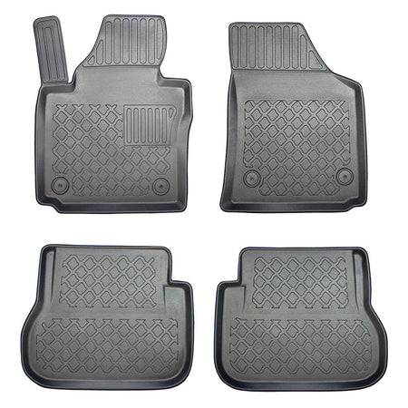 Tapis avec bords relevés Volkswagen Caddy Maxi, fabrication 2004 - 10.2020, carrosserie van 5 places | 602638