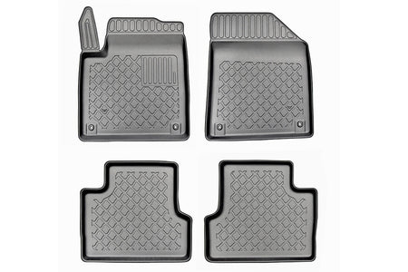 Tapis avec bords relevés Jeep Cherokee V, fabrication 03.2014 - 12.2021, carrosserie suv inclusivement facelift | 602687