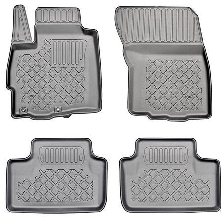 Tapis avec bords relevés Mitsubishi ASX Facelift I, fabrication 2013 - 2017, carrosserie suv | 602898