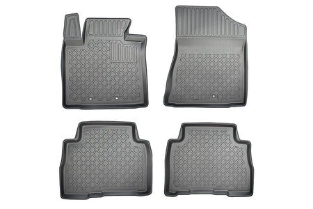 Tapis avec bords relevés Kia Sorento II, fabrication 2013 - 01.2015, carrosserie suv facelift, 5-7 places, sans 3 ème file de sièges | 602934