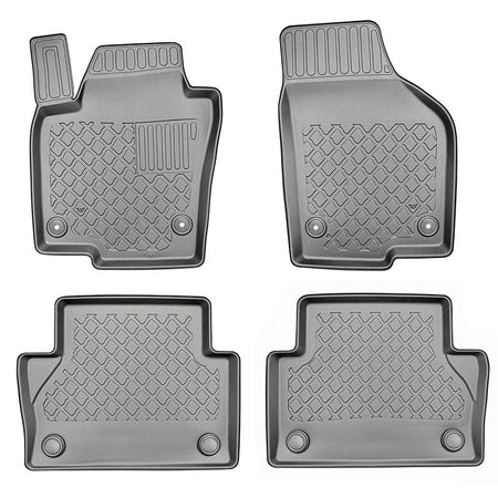 Tapis avec bords relevés Seat Alhambra II, fabrication 09.2010 - présent, carrosserie van 5-7 places, sans 3 ème file de sièges | 603093