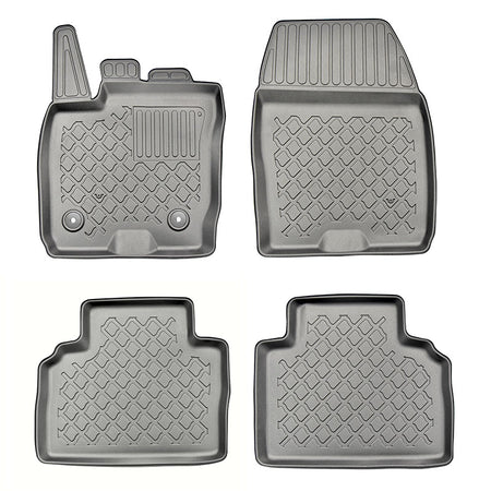 Tapis avec bords relevés Ford Tourneo Courier, fabrication 06.2014 - présent, carrosserie van 5 places, inclusivement facelift | 603126