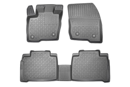 Tapis avec bords relevés Ford S-Max II, fabrication 09.2015 - présent, carrosserie van 5-7 places, sans 3 ème file de sièges, inclusivement facelift | 603133
