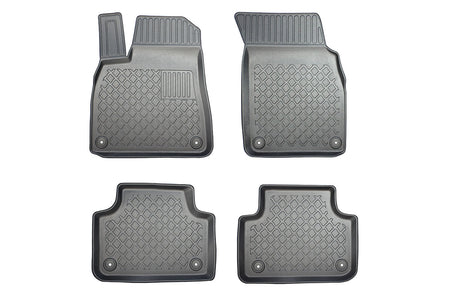 Tapis avec bords relevés Audi Q7 4M, fabrication 06.2015 - présent, carrosserie suv 5-7 places, sans 3 ème file de sièges | 603213