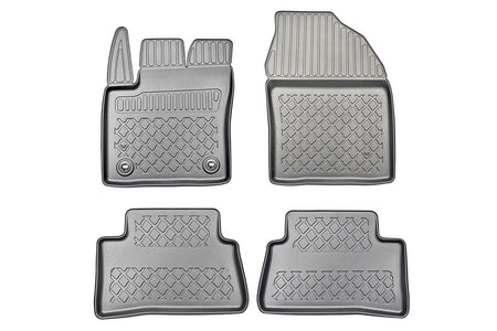 Tapis avec bords relevés Toyota C-HR Hybrid, fabrication 01.2017 - 12.2023, carrosserie suv ne correspond pas au phev | 603381