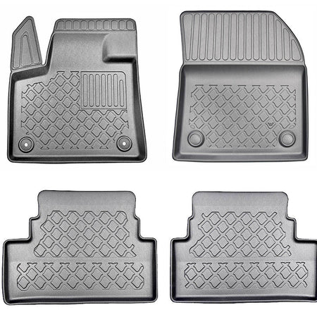Tapis avec bords relevés Peugeot 3008 II, fabrication 11.2016 - présent, carrosserie suv inclusivement facelift, sans chaßne hi-fi focal | 603439